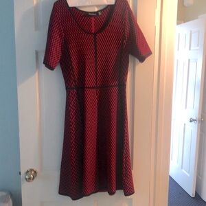 Nina Leonard fit & flare dress L